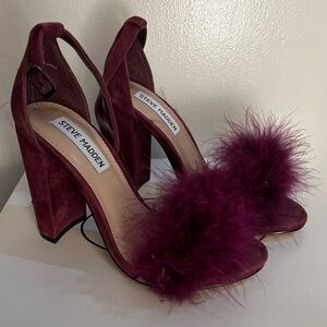 Steve Madden Burgundy Heels
